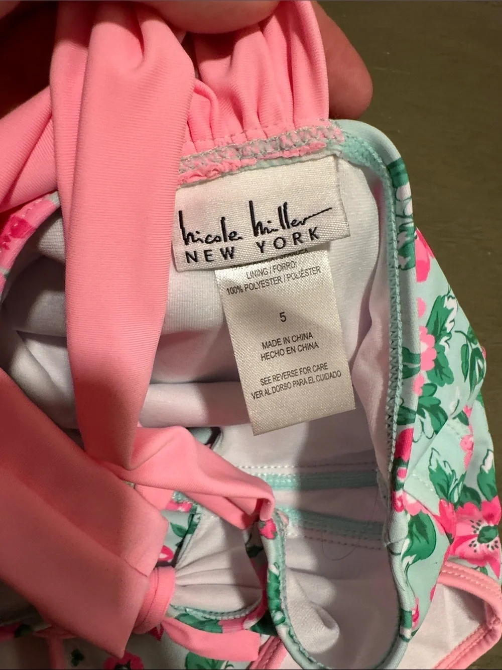 Nicole Miller bright mint